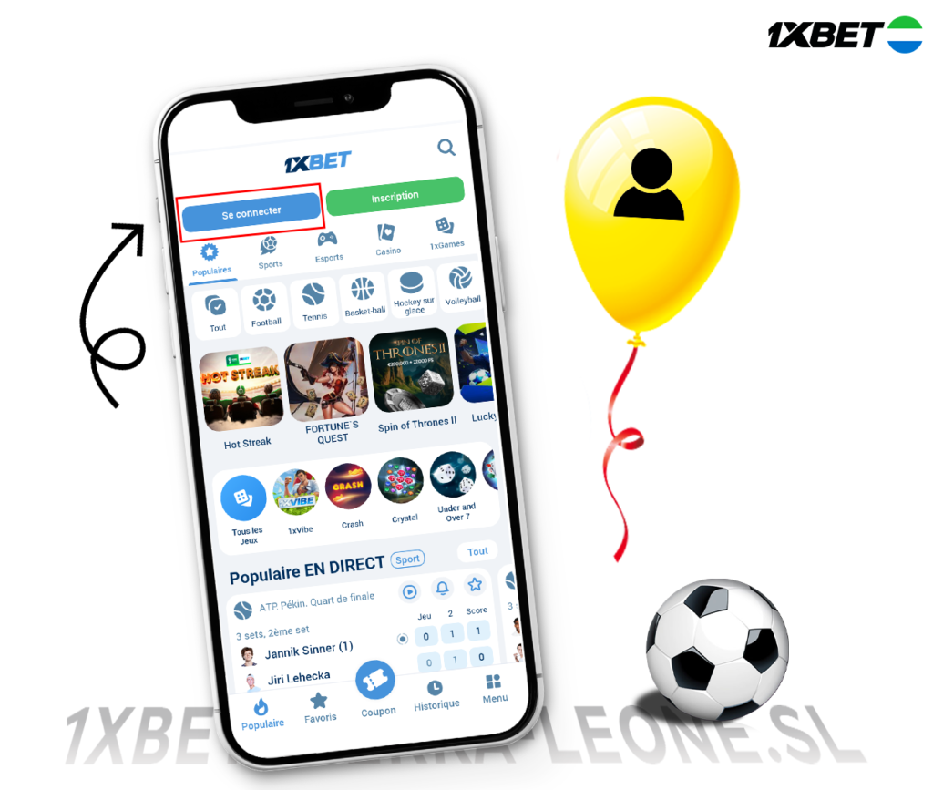 1xBet Sierra Leone Login Guide