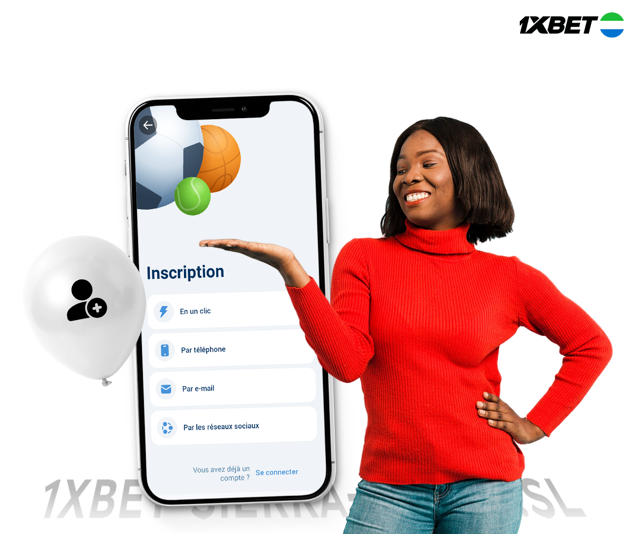 1xbet online All the methods to create a 1xbet account in Sierra Leone