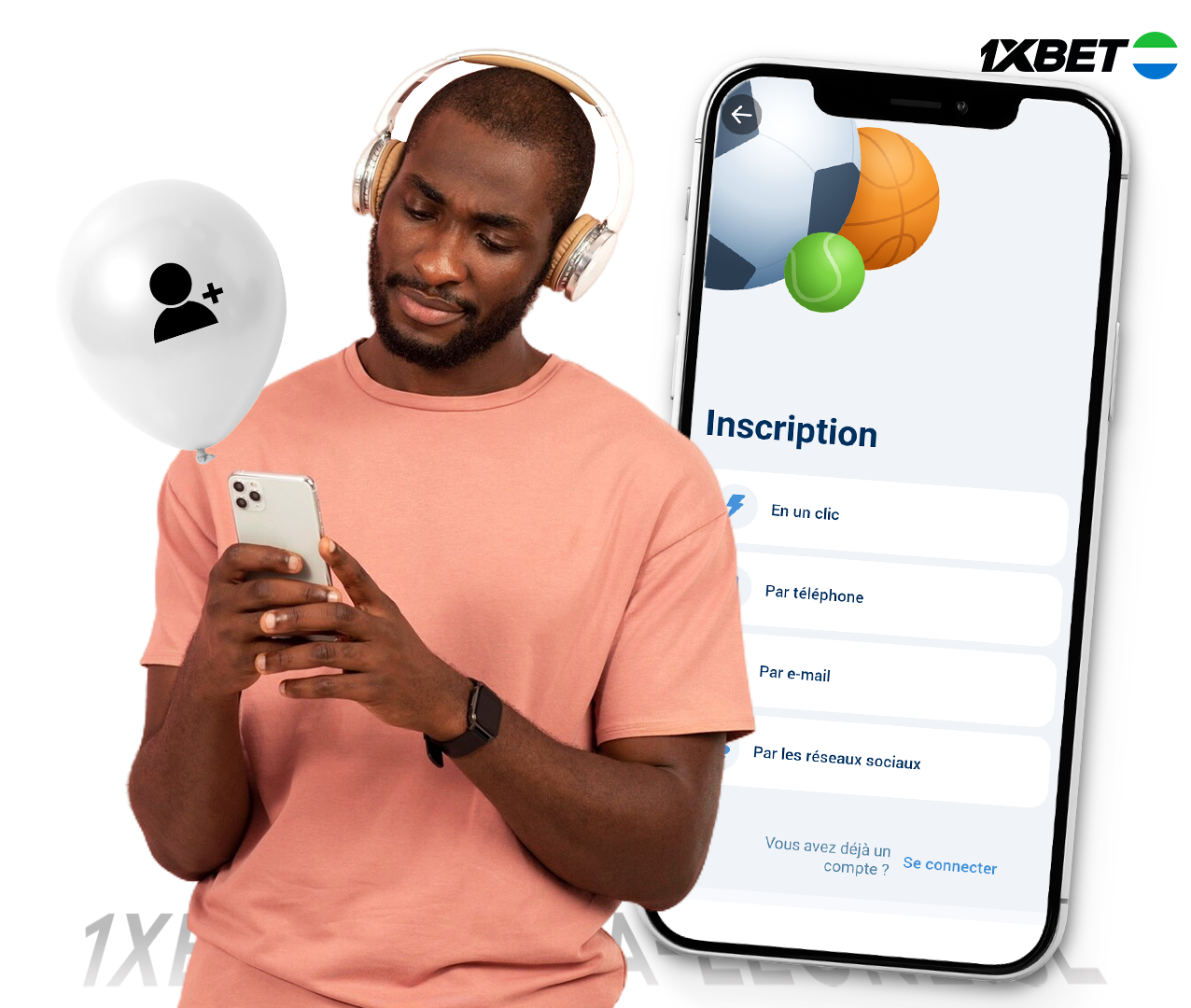 Overview of 1xBet registration methods