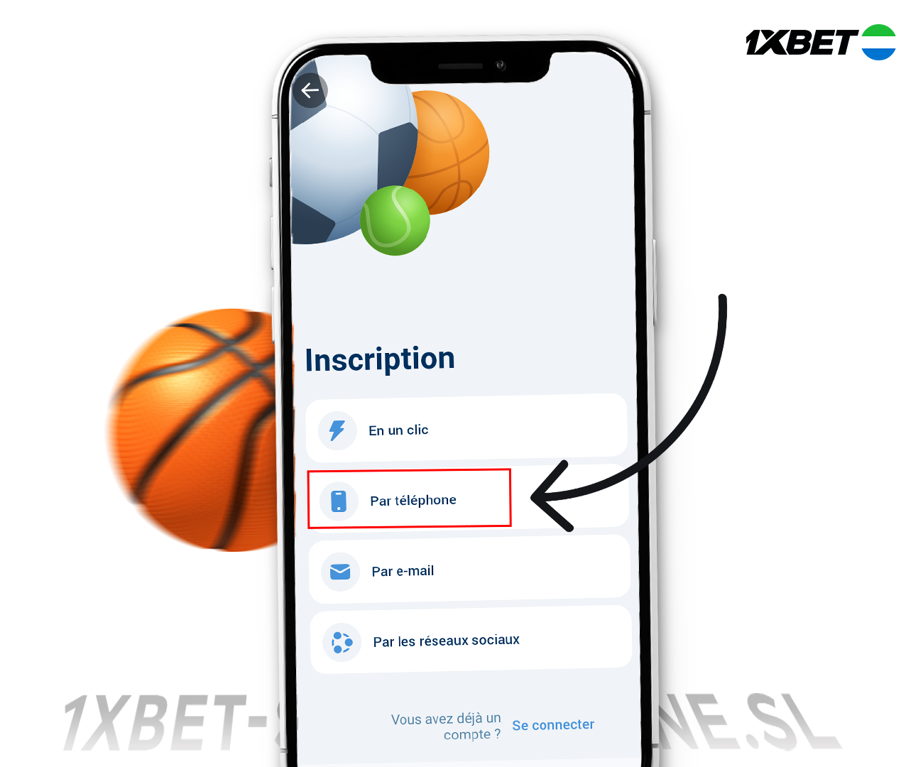 Registration by phone
